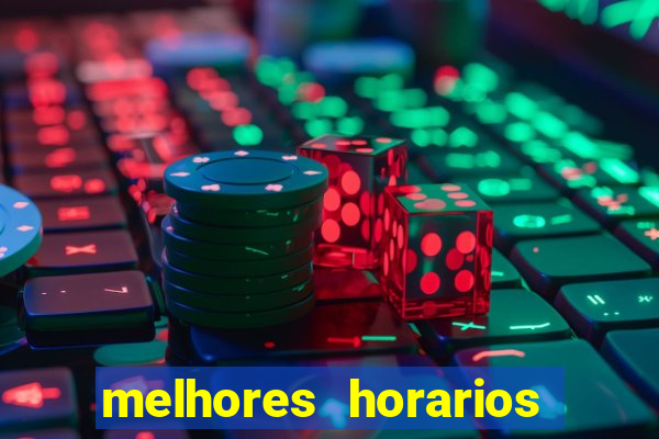 melhores horarios pagantes fortune tiger